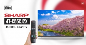 Smart Tivi 4K 55 inch Sharp 4T-C55CJ2X Smart TV