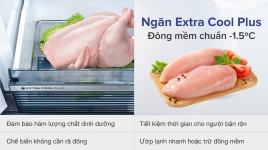 Tủ lạnh Sharp Inverter 525L 4 cửa SJ-FX600V-SL