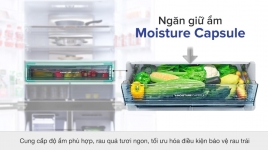 Tủ lạnh Sharp Inverter 525 Lít 4 cửa SJ-FXP600VG-BK