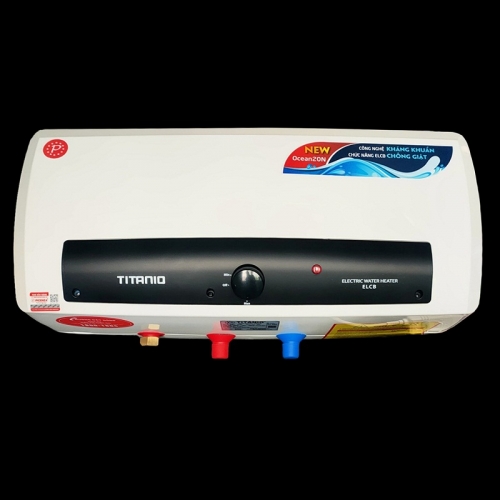 BÌNH NƯỚC NÓNG TITANIO PLUS VUÔNG 30 LÍT T30N+